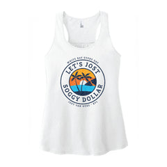 Let's Jost Tank Top - Soggy Dollar SMALL Island Fanatic