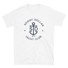 Soggy Dollar Yacht Club Unisex Tee - Soggy Dollar White / S Soggy Dollar