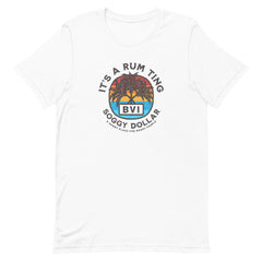 It's A Rum Ting Tee - Soggy Dollar White / XS Soggy Dollar